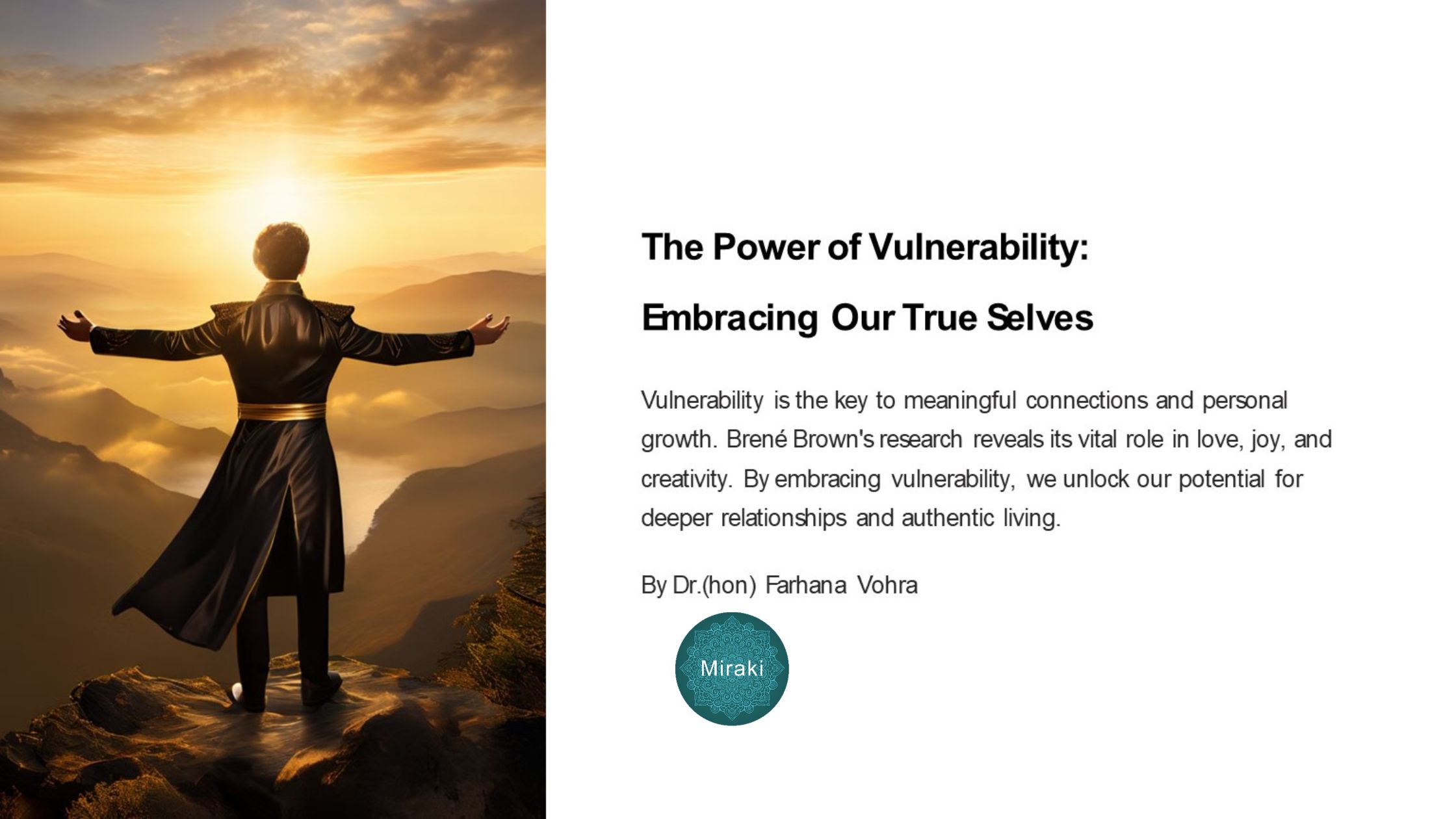 Embracing Vulnerability