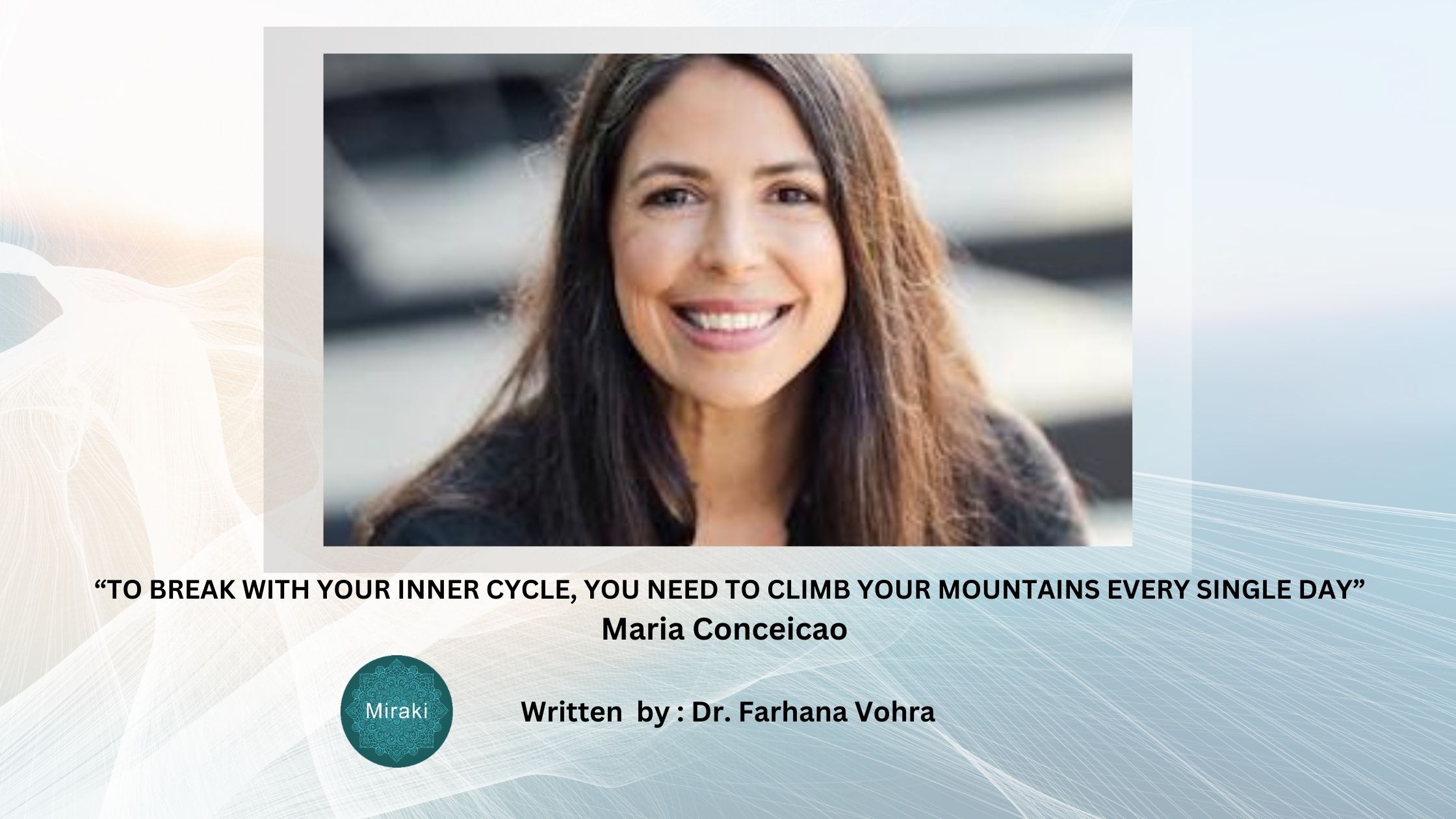 Maria Conceicao: A Woman of Courage and Compassion